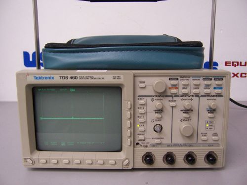 8308 TEKTRONIX TDS460  4 CHANNEL DIGITAL OSCILLOSCOPE