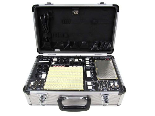 Very Nice Knight Electronics ML-2010 Mini Lab Trainer with Locking Case ML2010