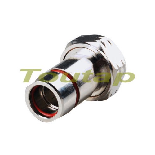 7/16 Din Clamp male Plug for Corrugated copper 1/2&#039;&#039;cable Straight 50 Ohm