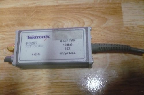 Tektronix Tek P6209 4.0GHz 10X Active FET Probe MUST READ AD