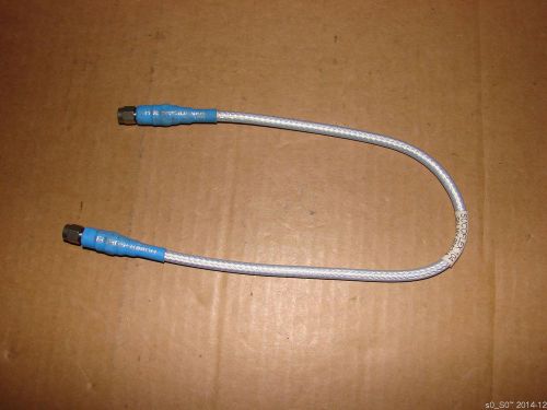 SUHNER + SUHNER SUCOFLEX 104 40CM 0.4M 1.3Ft COAX SMA Male Plug RF Test Cable