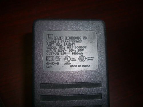 Genuine LEI SAM01T 481210003CT IP 120v 60hz 25w OP 12v 1000ma