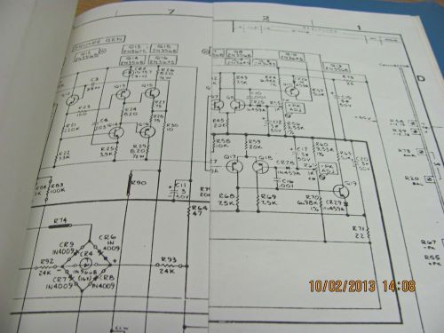 CANOGA MANUAL 910A: Servodyne Servo System Test Set - Instruction schems #18249