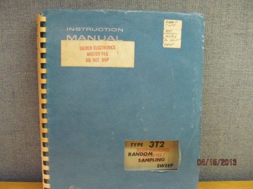 TEKTRONIX 3T2 Random Sampling Sweep Operations and Service Manual w/schematics