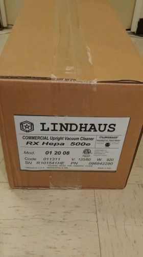 LINDHAUS RX HEPA 500 VACUUM BNIB NEVER OPENED!!!!!