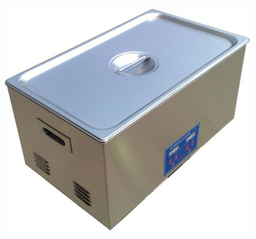 30l digital  ultrasonic cleaner free basket  50*30*20cm 40khz 600w 110v or 220v for sale