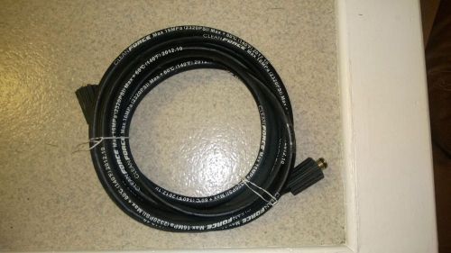 Clean force replacement pressure washer hose 2300 psi 25&#039; 22mm-14 x 22mm-14 for sale