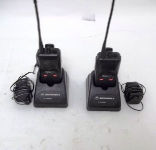 Motorola Radius SP50 Two Way Radios (Set of 2)