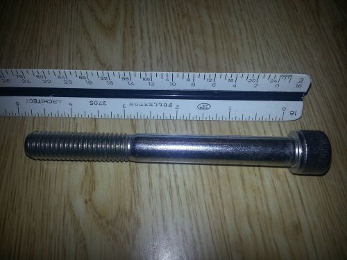 LOT OF 2  NEW 1/2&#034;-13 x 4 1/2&#034;  Stainless Steel Socket  Screw Bolt