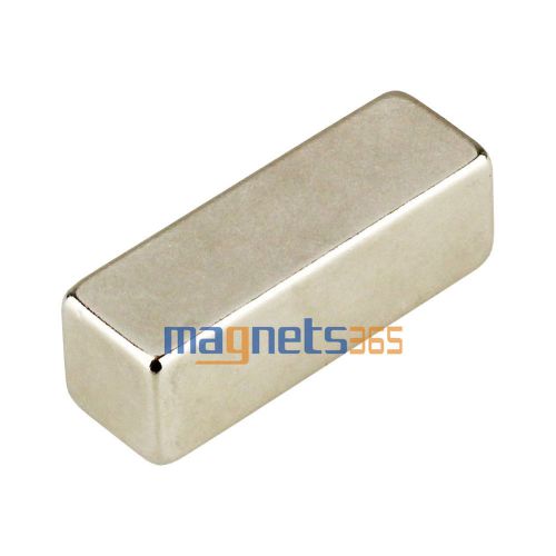 1pc N35 Super Strong Block Cuboid Rare Earth Neodymium Magnets F30 x 10 x 10mm