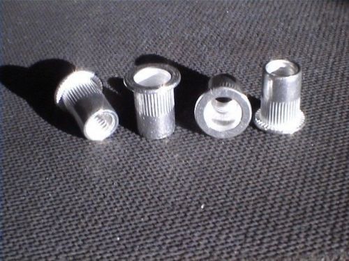 Blind rivet nuts M8 8mm alum 100pc FREE S&amp;H (rivnuts riv nut nutsert nutserts)