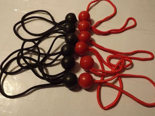 New 12pc 6&#034; Ball Bungee Cord Canopy Tarp Tie Down Straps * US FREE SHIPPING *