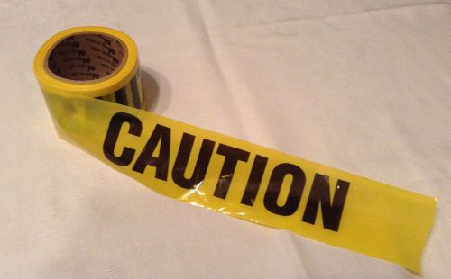 POLICE Caution Tape -- Authentic