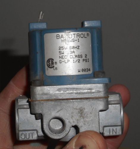 Johnson Controls H91WG-1C   Automatic Gas Valve - Basotrol H91WG-1 USED