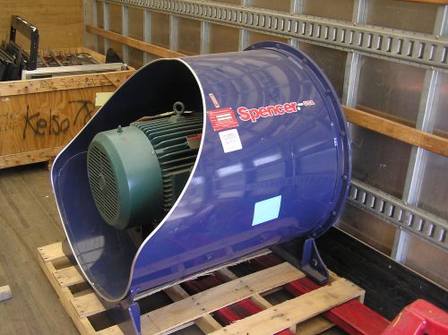 SPENCER TURBINE 40HP CENTRIFUGUL BLOWER 575V, Model# 40X25#1, Serial# 806234 G05