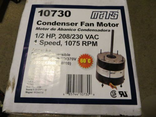 mars 220 volt motor 10730 one speed 1075 rpms