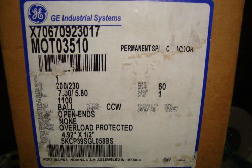 GE Trane MOT03510 X70670923017 1 HP 1100 RPM Condenser Fan Motor