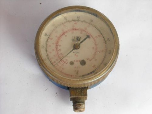 J/B Freon Recovery Manifold Pressure/Vacuum Gauge