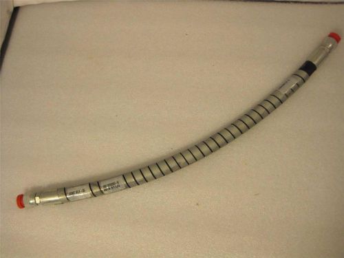 1876 J-Flex Tubing 12M SAE 1/2&#034; 5000 PSI 25&#034; Overall Hydruic Fluids New