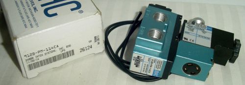 NEW-in-the-box MAC Pneumatic Solenoid Valve 912B-PM-114CA