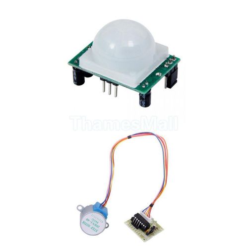 Pyroelectric pir detector module+ micro electric step motor with drive module for sale
