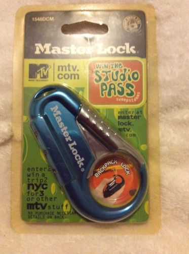 Master lock 1548dcm backpack padlock new for sale
