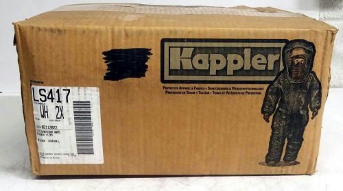 25 KAPPLER NEXGEN LS417 WH 2X PROTECTIVE HAZARD PAINTING SUITS W/COLLAR