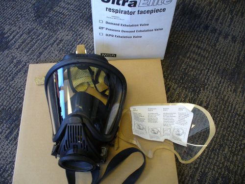 Msa ultra elite respirator facepiece, size m, parts# 10084826 for sale