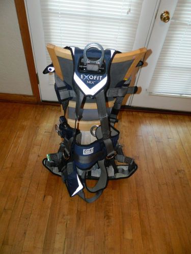 DBI SALA EXOFIT NEX 1113312 TOWER CLIMBING HARNESS SIZE L LARGE CONSTRUCTION