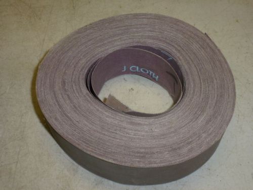 MICHIGAN 1-1/2&#034; x 50 yd ALUMINUM OXIDE EMERY CLOTH SHOP ROLL SANDPAPER, 400-Grit