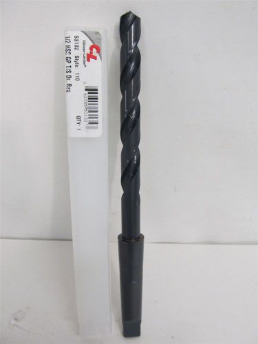 Chicago-Latrobe, Series 110, 53132, 1/2&#034;, 2MT, HSS Taper Shank Drill Bit