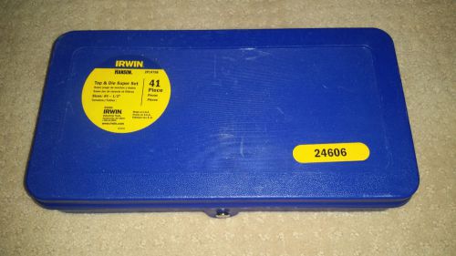 Irwin Hansen 41 Tap and Die Set, 2P14768