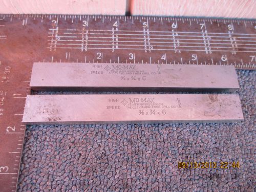 2 3/8&#034; X 3/4&#034; X 6&#034; CLEVELAND MO-MAX HIGH SPEED LATHE TURNING BITS MACHINIST TOOL