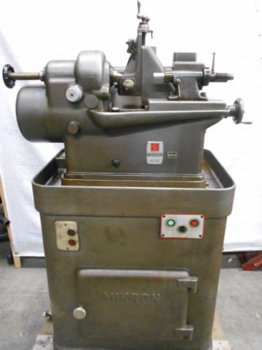 MIKRON GEAR HOBBER - MODEL 132.02 - INV #4841