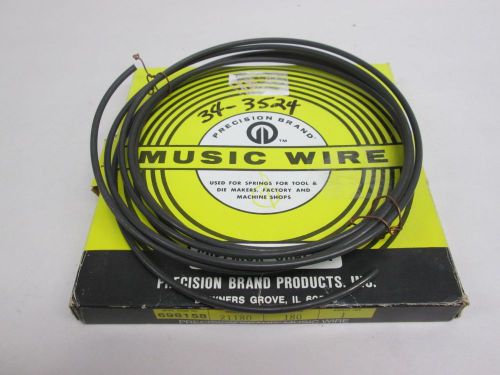 NEW PRECISION BRAND 698158 21180 MUSIC WIRE D317152