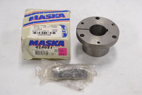 NEW MASKA SDX1-1/4 QUICK DISCONNECT QD 1-1/4 IN BUSHING B325329