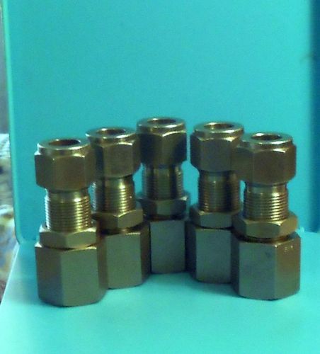 SWAGLOCK 316 STAINLESS FITTING 5PCS. 3/4&#034;