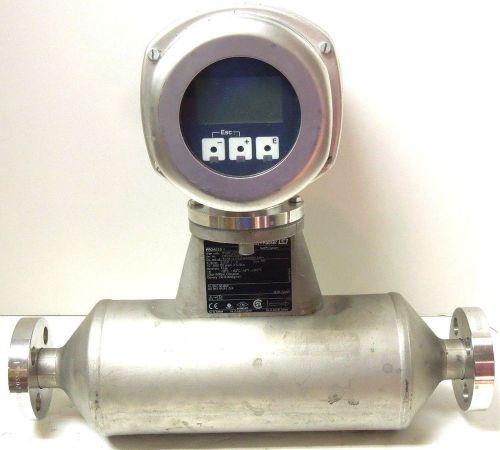 ENDRESS HAUSER PROMASS 83I Coriolis Flowmeter 83I08-2WA3/0 Stainless 1/2&#034; &lt;111B2