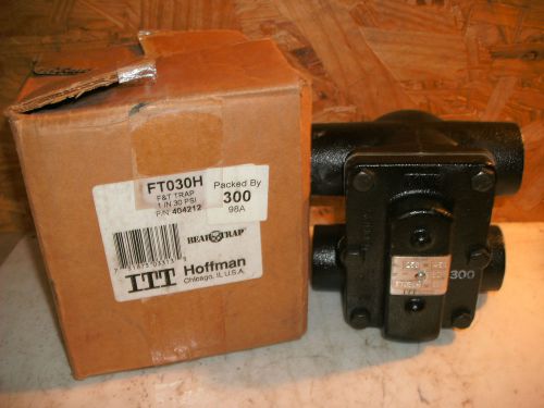 ITT HOFFMAN FT030H 1&#034; 30 PSI 4 PORT FLOAT THERMOSTATIC TRAP 404212