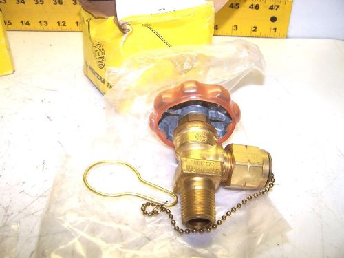 NEW WESTERN ENTERPRISES WSV-1-2P W/ CAP &amp; CHAIN SHUT OFF VALVE FUEL GAS  200 PSI