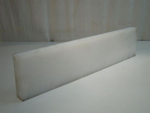 1.50&#034; UHMW NATURAL SHEET  6&#034; x 26&#034; Ultra High Molecular Weight Polyethylene