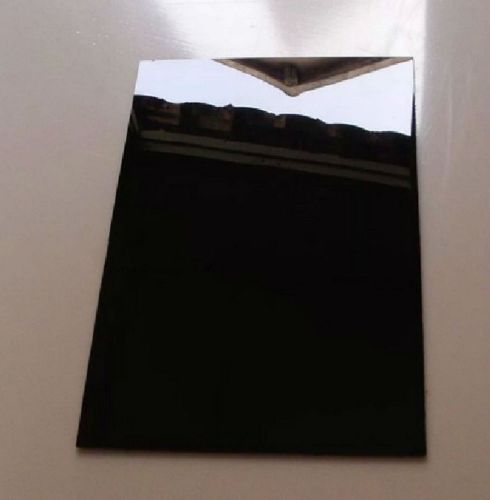 1pcs BLACK ACRYLIC SHEET, Not TRANSPARENT, PANEL PLATE 200mm*300mm*4.5mm #E08-D