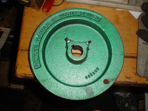 FOLEY BELSAW SR1000  FLYWHEEL MOTOR DRIVEN WHEEL FOR RETOOTHER