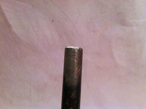 1/2 .5 inch rod steel used notched end 7.5&#034; long for sale