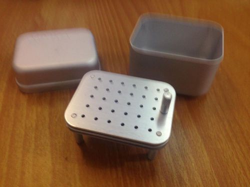 Dental endo sterilization organizer holder container 30 hole high speed bur good for sale