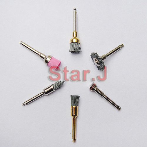 30pcs Silicon Carbide Polishing Polisher Assorted Brushes Latch Type(6pcs/kit)