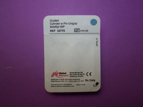 Nobel biocare nobel replace dental implants - guided cylinder w pin unigrip wp for sale