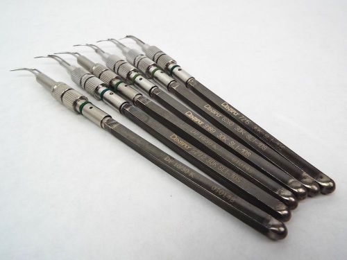 Lot of 6 dentsply 30khz dental cavitron ultrasonic scaler tip inserts for sale