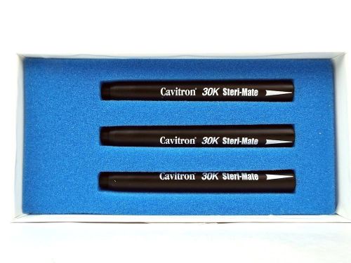 Lot of 3 dental ultrasonic scaler 30k steri-mate handpieces for cavitron for sale