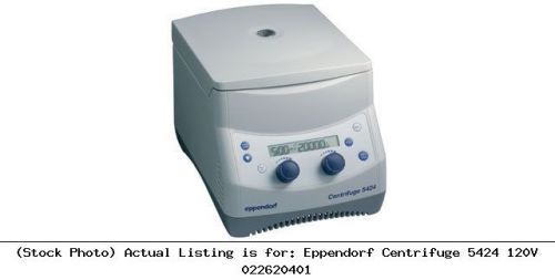 Eppendorf Centrifuge 5424 120V 022620401